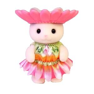 Calico Critters Sylvanian Families BB-14 Fairy Forest Series Latte Cat Baby‎